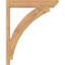Ekena Millwork Thorton Slat Smooth Outlooker, Western Red Cedar, 5 1/2"W x 26"D x 32"H OUT06X26X32THR06SWR - alternate 4